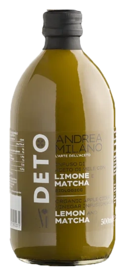 Deto Eplecidereddik M/ Matcha & Sitron 500ml