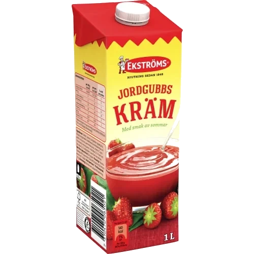 Jordgubbskräm