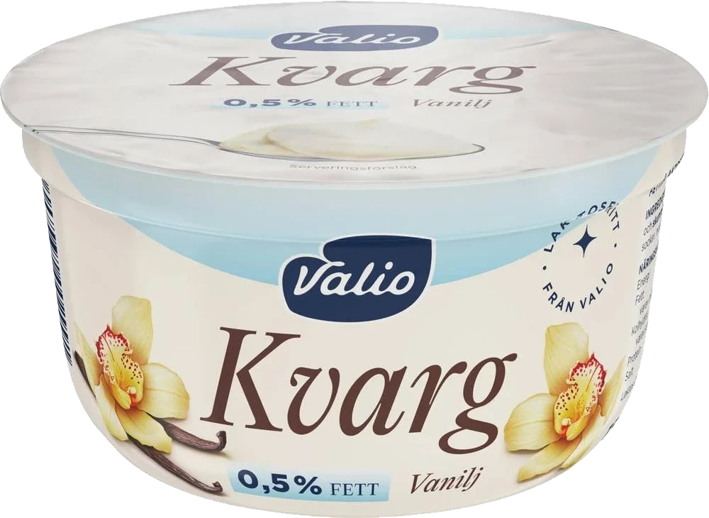 Kvarg Vanilj Laktosfri 0,5%