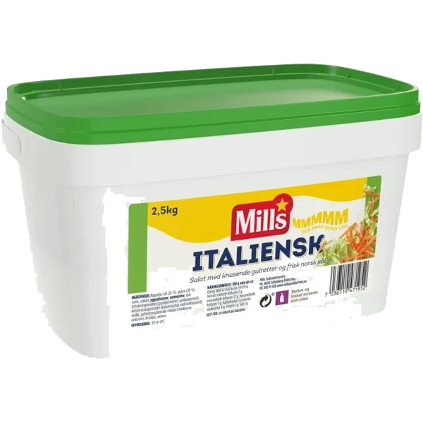Italiensk Salat 2,5kg Mills