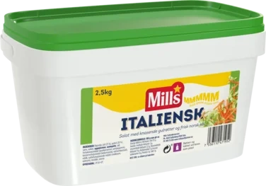 Italiensk Salat 2,5kg Mills
