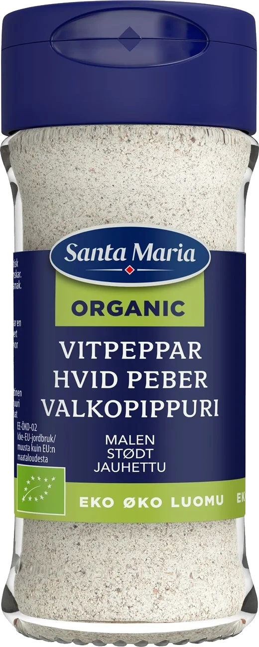 Organic Vitpeppar Malen
