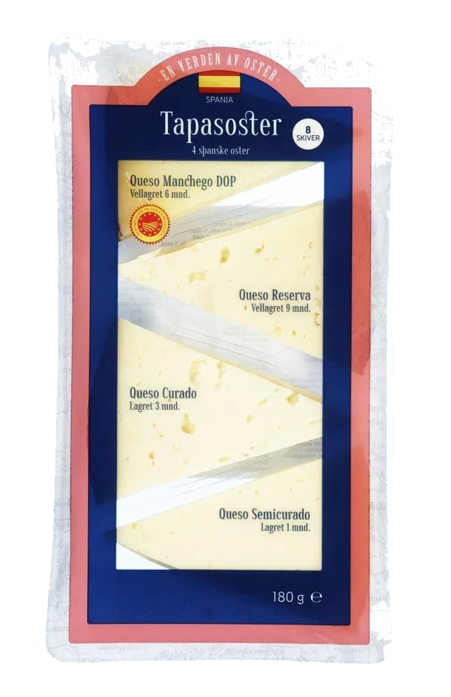Tapasbrett 4 Oster En Verden Av Oster