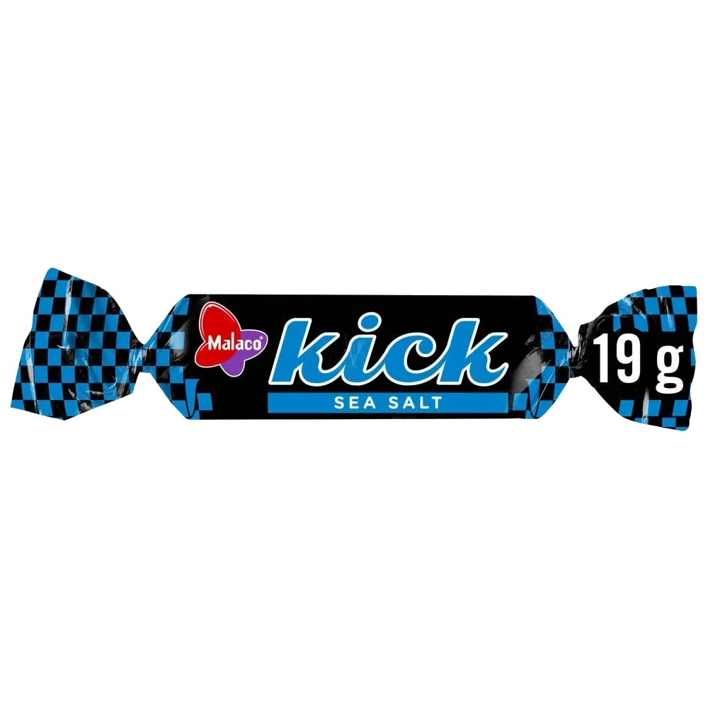 Malaco Kick Seasalt Lakrisstang