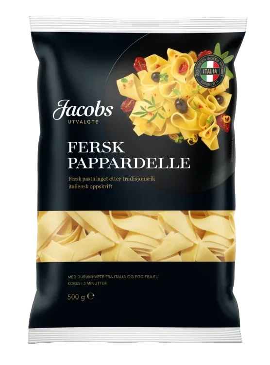 Pappardelle 500g Jacobs Utvalgte