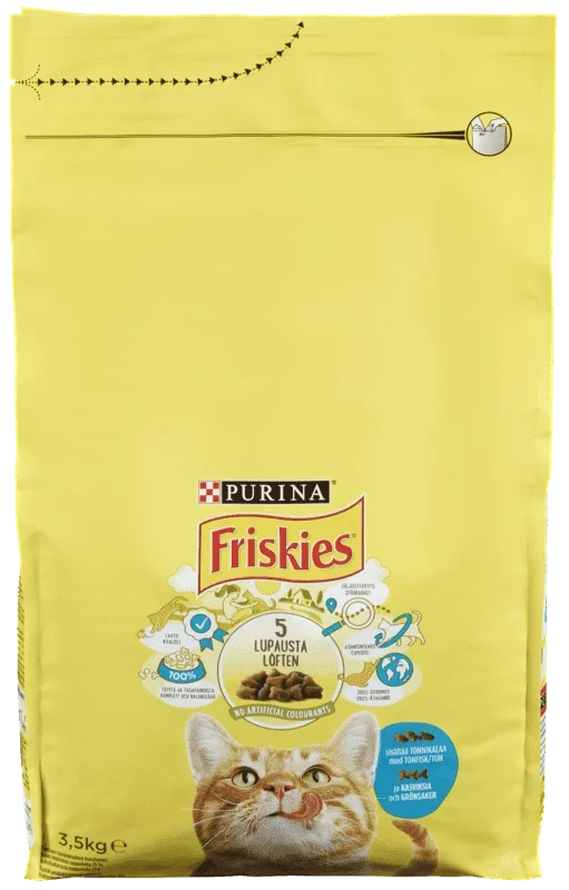 Friskies Tunfisk/Grønnsaker 3,5kg