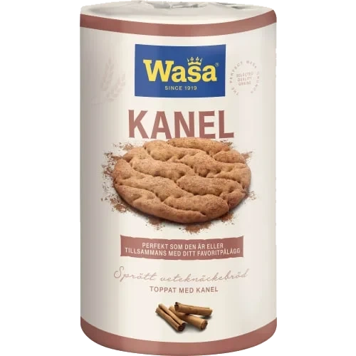 Wasa Knekkebrød Runda Kanel 330g