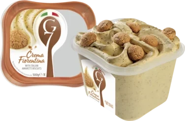 Crema Fiorentina Italiensk Iskrem 1l G7 Ekte Italiensk Iskrem
