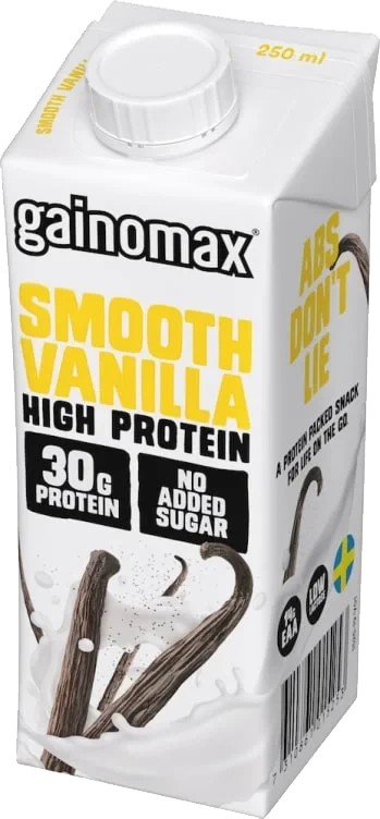 High Protein Shake Vanilje 250ml Gainomax