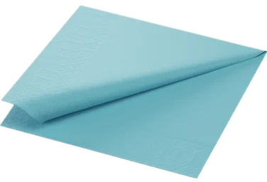 Serviett 3l33cm Mint Blue