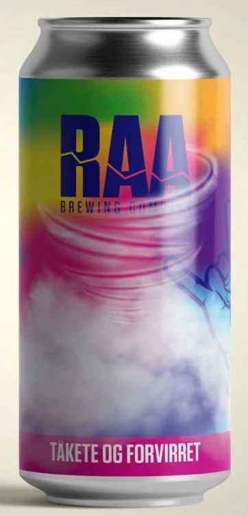Tåkete & Forvirret Ipa 0,44l boks Raa Brewing Company