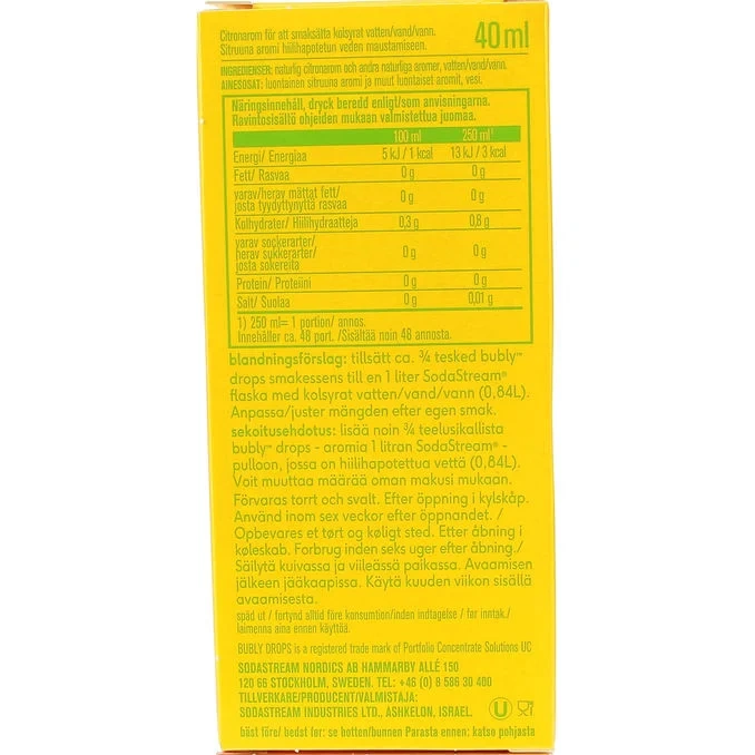 Bubly Lemon