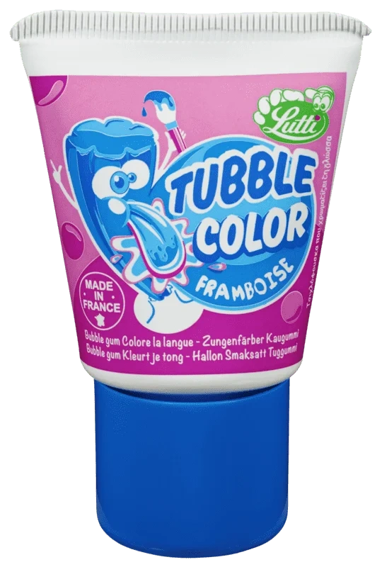 Tubble Gum Color Raspberry 35g Lutti