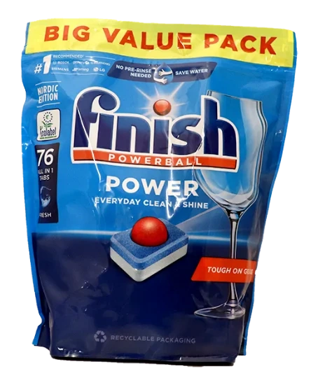 Finish Oppvasktabletter Power 76stk
