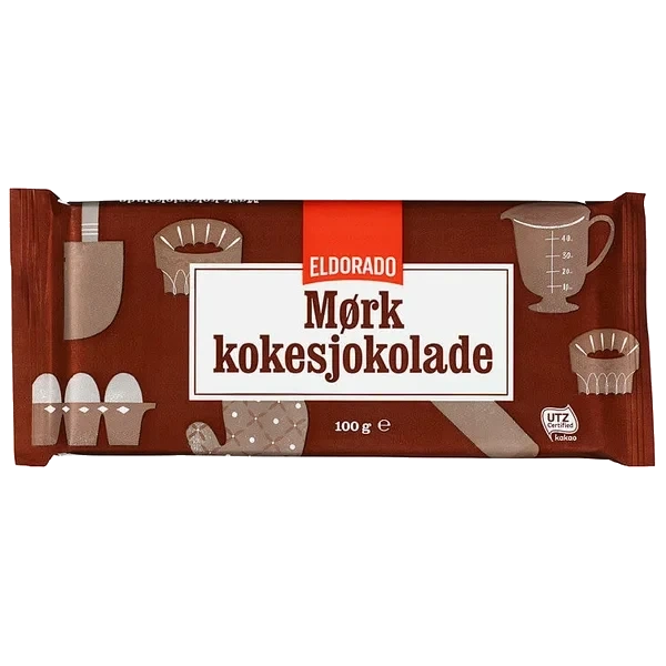 Kokesjokolade Mørk 100g Eldorado