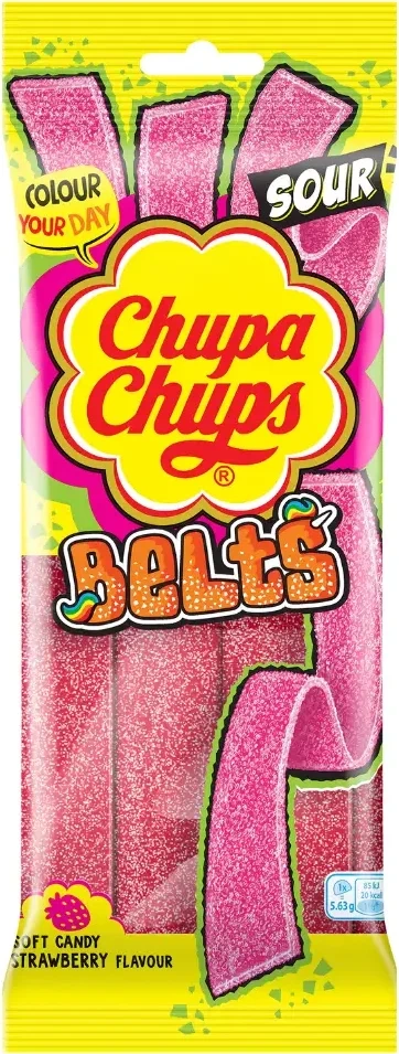 Chupa Chups Belts Sour 120g