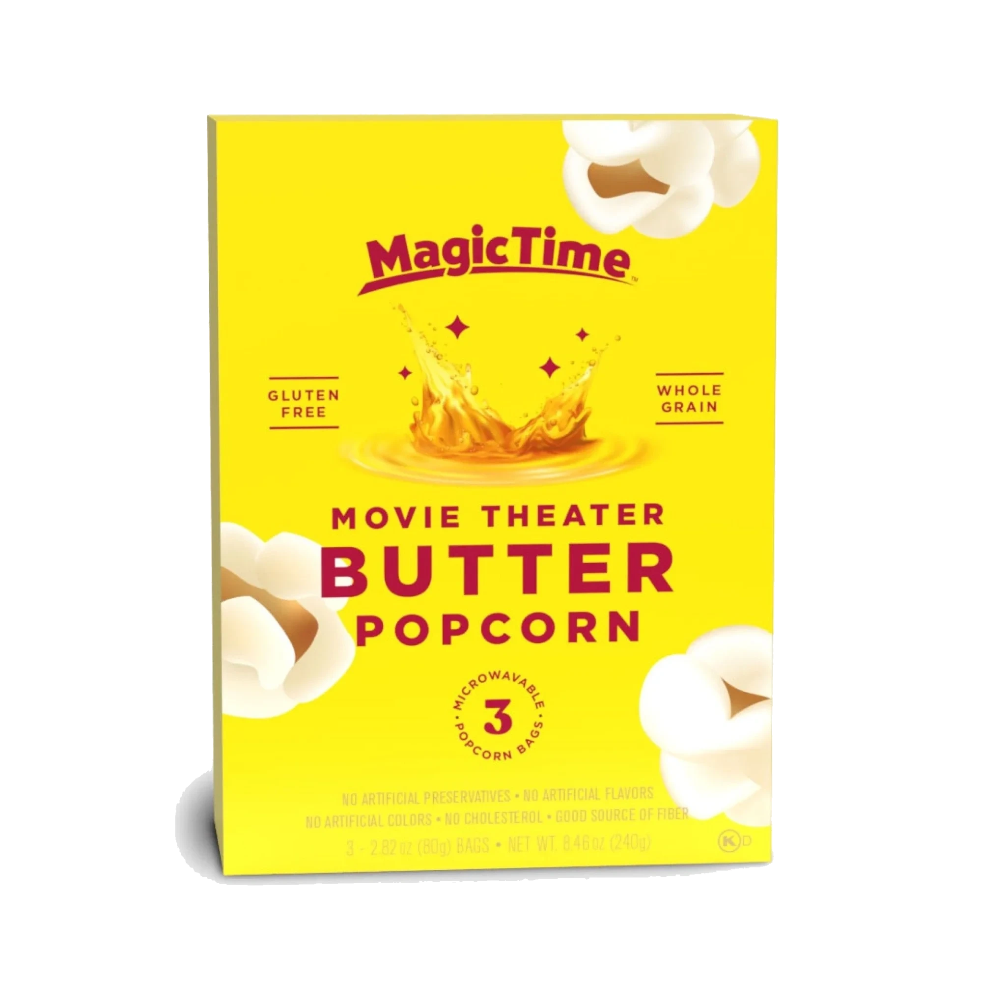 Magic Time Butter Popcorn 3-pack 240 g