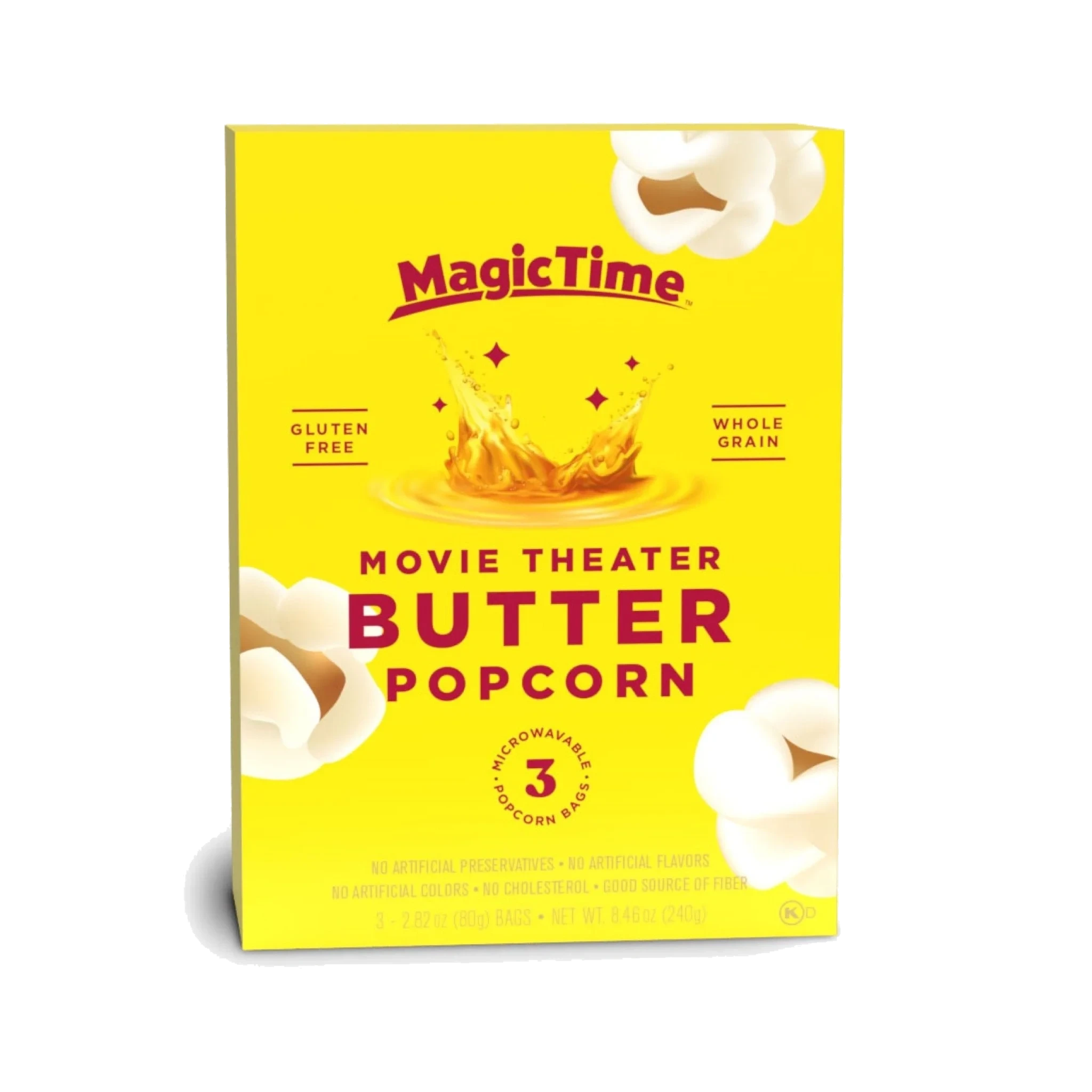 Magic Time Butter Popcorn 3-pack 240 g