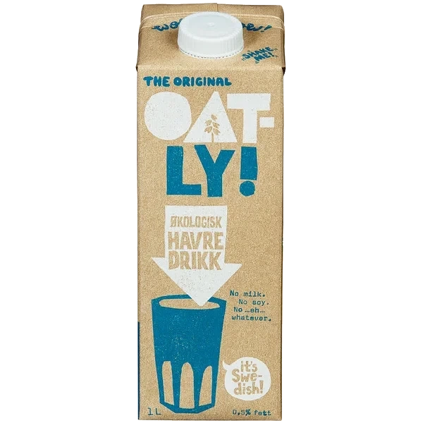 Havredrikk Økologisk 1L Oatly