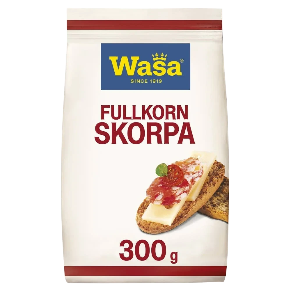Fullkorn Skorper uten sukker 300 g