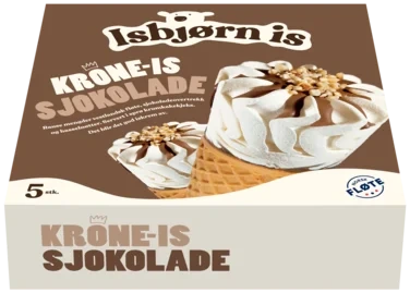 Krone-is Sjokolade