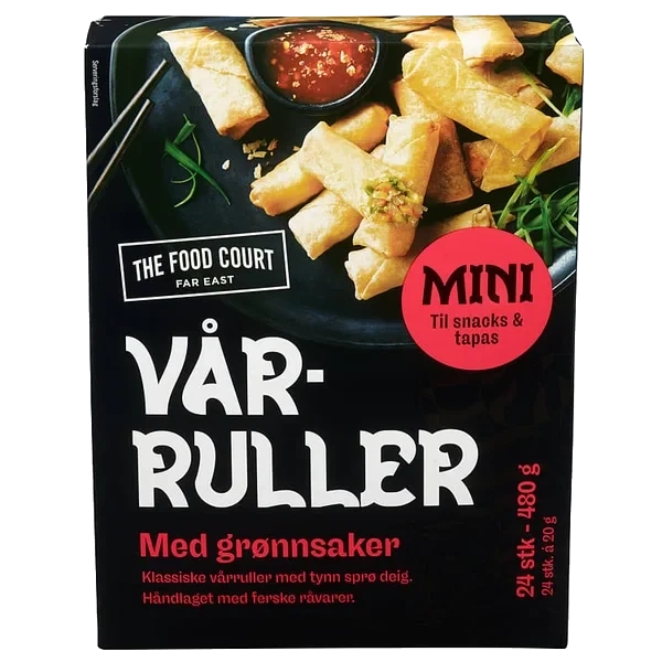Food Court Minivårruller Grønnsak 480g