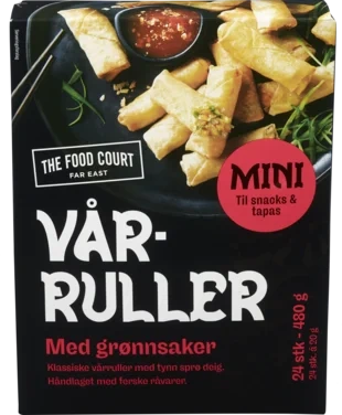 Food Court Minivårruller Grønnsak 480g