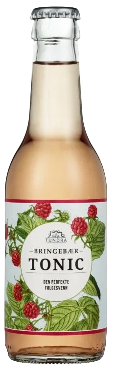 Tundra Tonic Water Bringebær 0,25l flaske