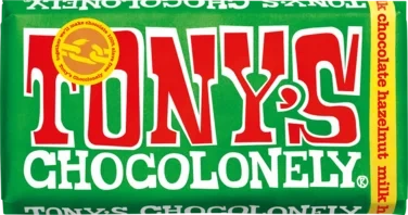 Tony's Chocolonely Mjölkchoklad Hasselnöt 180g