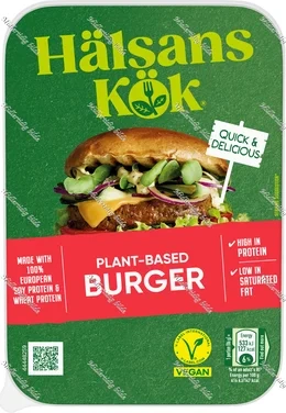 Hälsans Kök Burger Vegansk