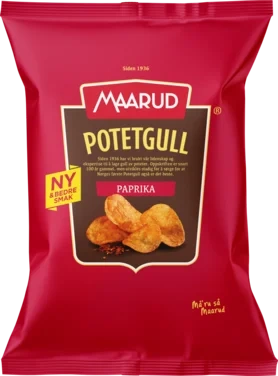 Potetgull Paprika 250g Maarud