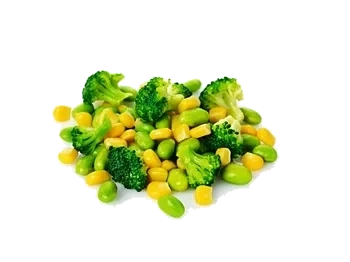 Grönsaksblandning med sojabönor