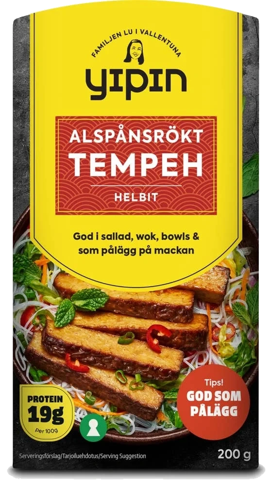 Tempeh Alspånsrökt Helbit