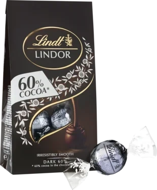 Lindor Ex Dark 60% Pose 137g Lindt