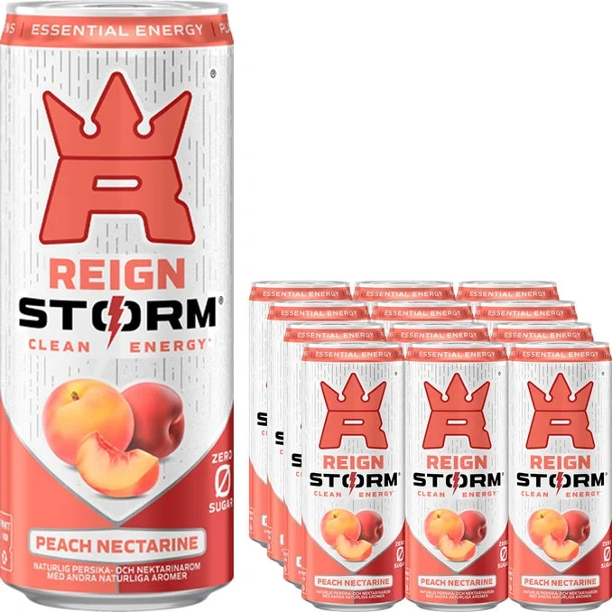 Energidryck Peach Nectarine 12-pack