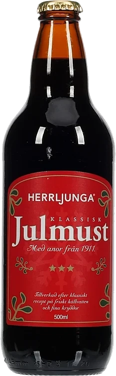 Herrljunga Julmust Alkoholfri 0,5l flaske