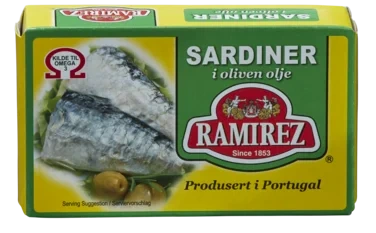 Sardiner i Olivenolje 124g Ramirez