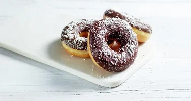Donut Sjoko/kokos m/ Vaniljek 72g