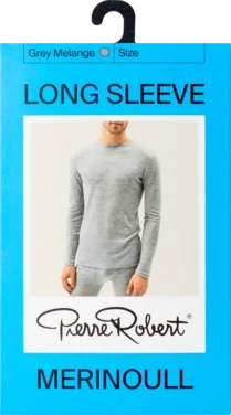 Ulltrøye Herre Merinoull - Grey - S