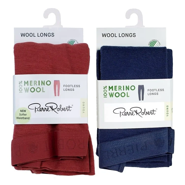 Wool Longs Jr Mix Girl 22 146-152 Pierre-Robert