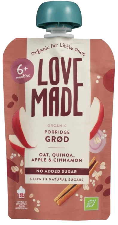 Gröt Havre Äpple & kanel 6 Mån