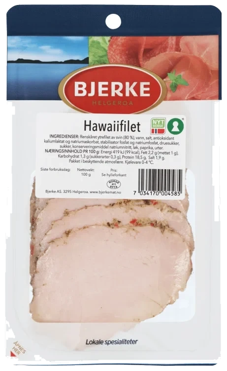 Hawaiifilet 100 g