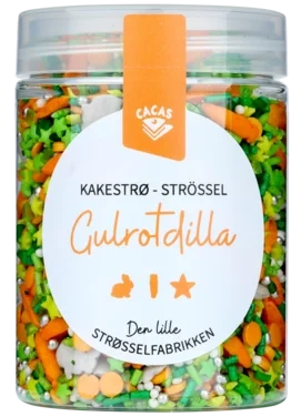 Kakestrø Gulrot Gulrotdilla 80g Cacas