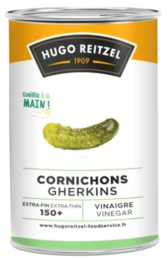 Cornichons 4.1kg 120+ Hugo Reitzel