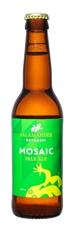 Mosaic Pale Ale 0,33l flaske Salamander