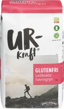 Havregryn Lettkokte Glutenfri 1kg Urkraft
