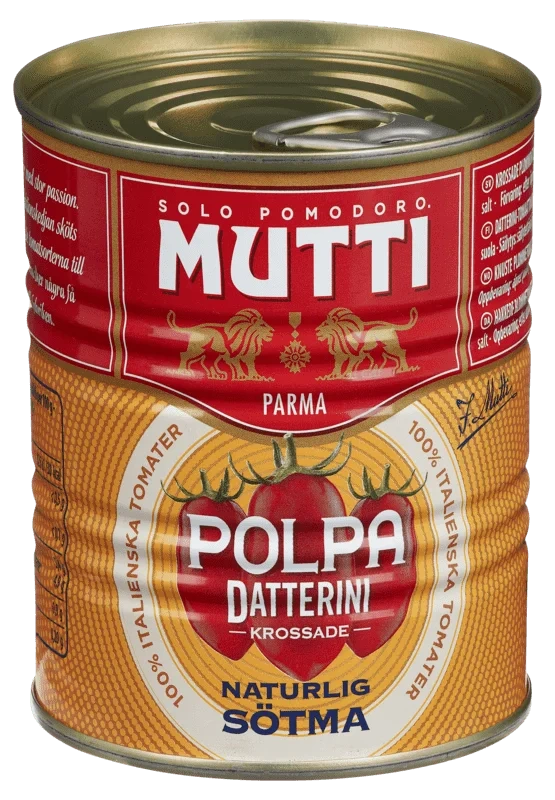 Knuste Tomater Datterini 300g Mutti