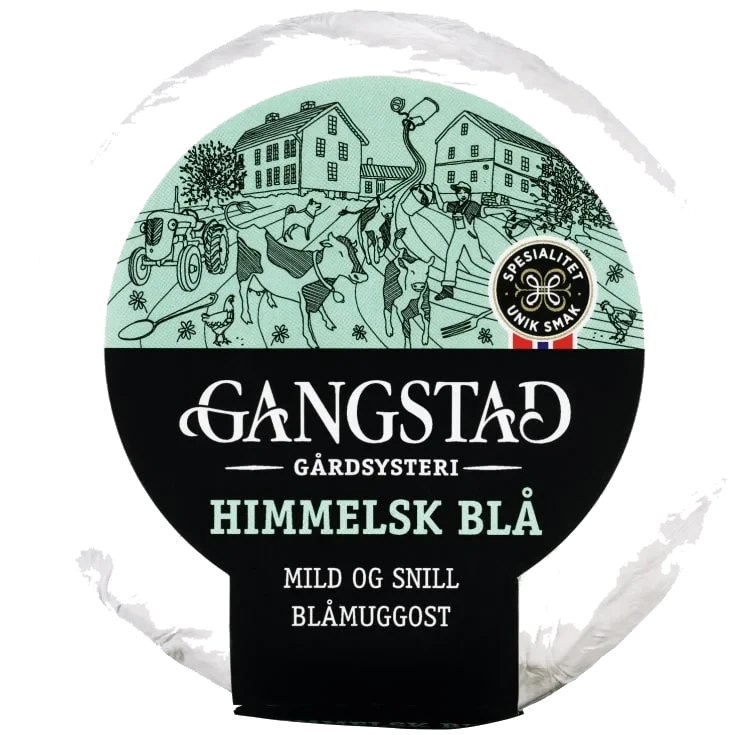 Himmelsk Blå 200g Gangstad