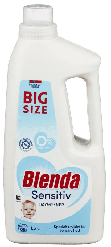 Blenda Sensitiv Tøymykner 1,5l