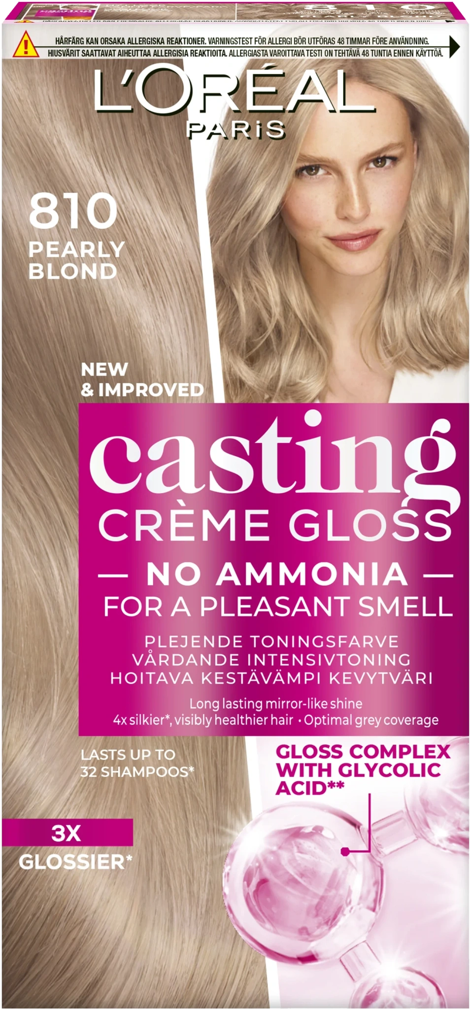 Hårfärg 810 Pearly Blonde